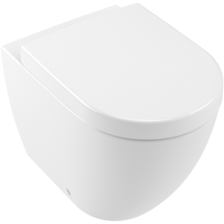 Унитаз напольный Villeroy Boch  с открытым смывным краем с DirectFlush Альпийский белый